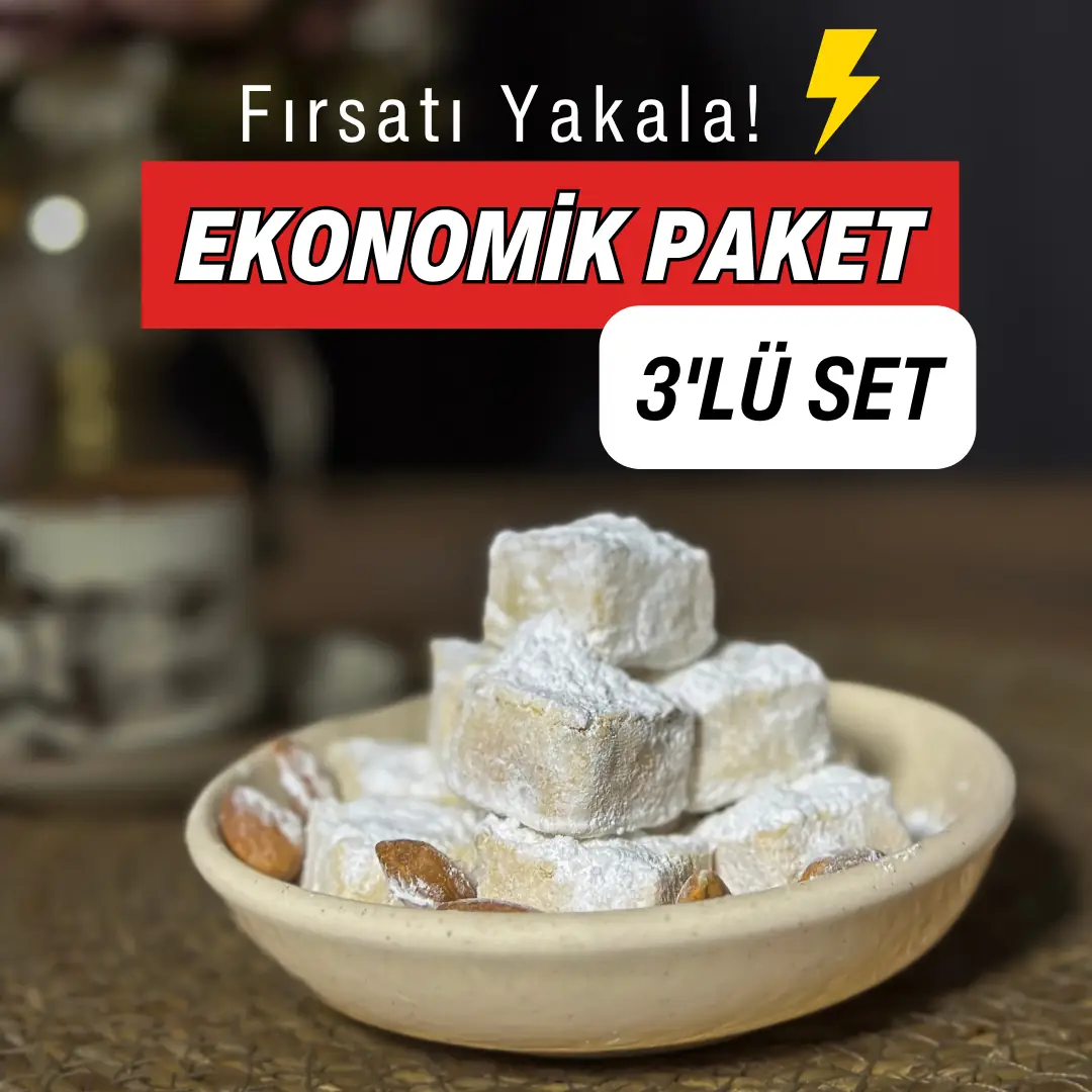 Klasik Kare Kesim Kavala Kurabiyesi 3x500 g